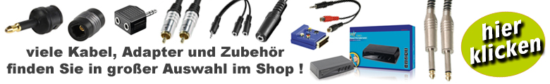 Audiokabel, Videokabel, Cinchkabel, Umschalter, Adapter im Ebay Shop